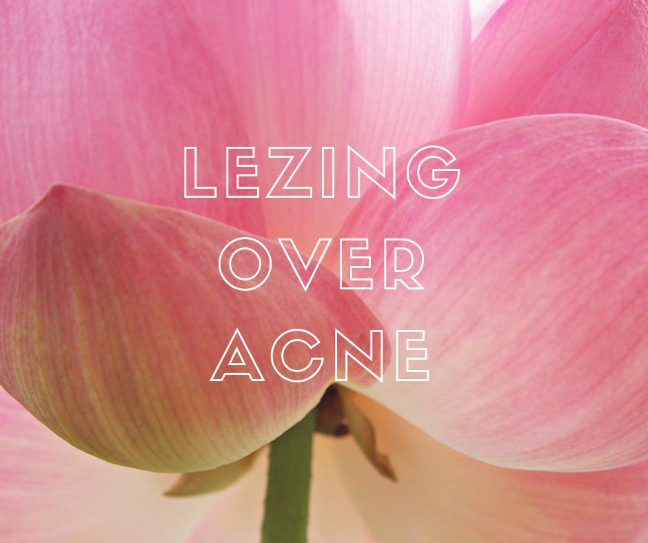 Lezing over acne